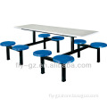 SF-91 Wooden dining table and plastic chair